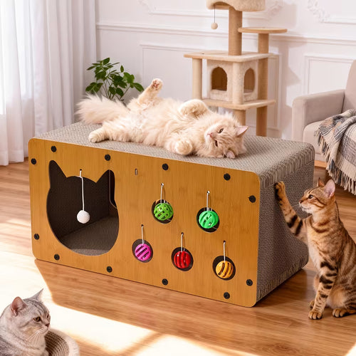 Cat Scratcher Lounge House