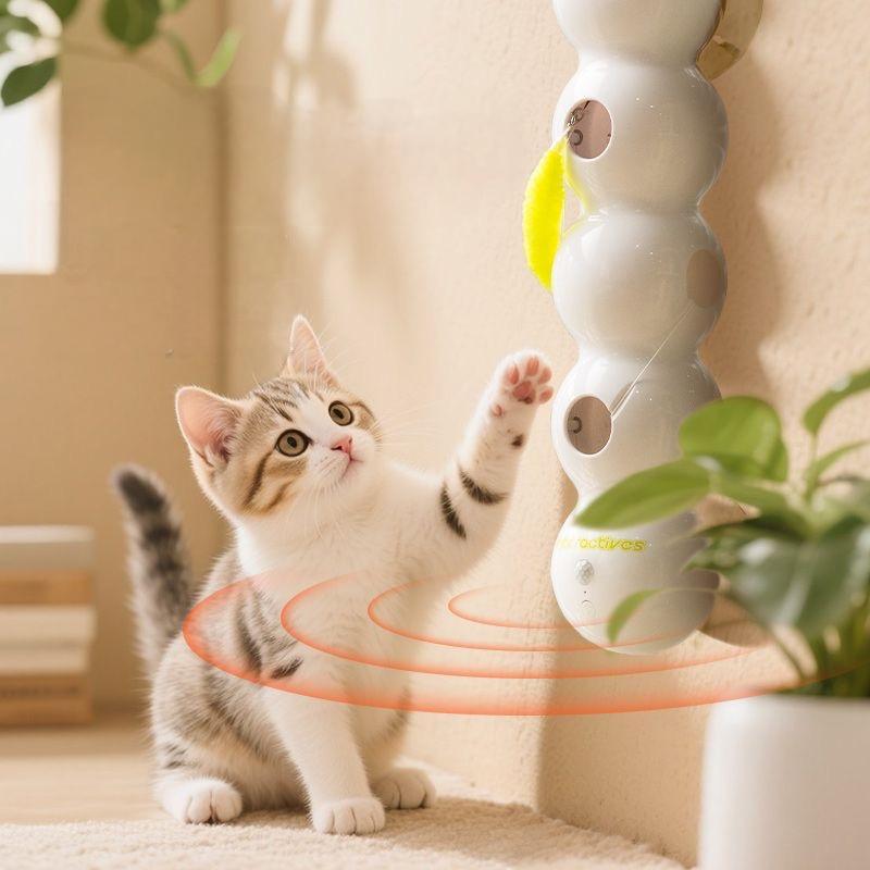 Interactive Whack-A-Mole Cat Toy