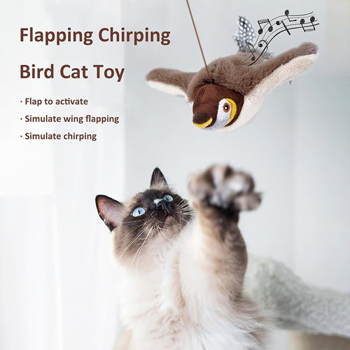 Chirping Sparrow Interactive Cat Toy