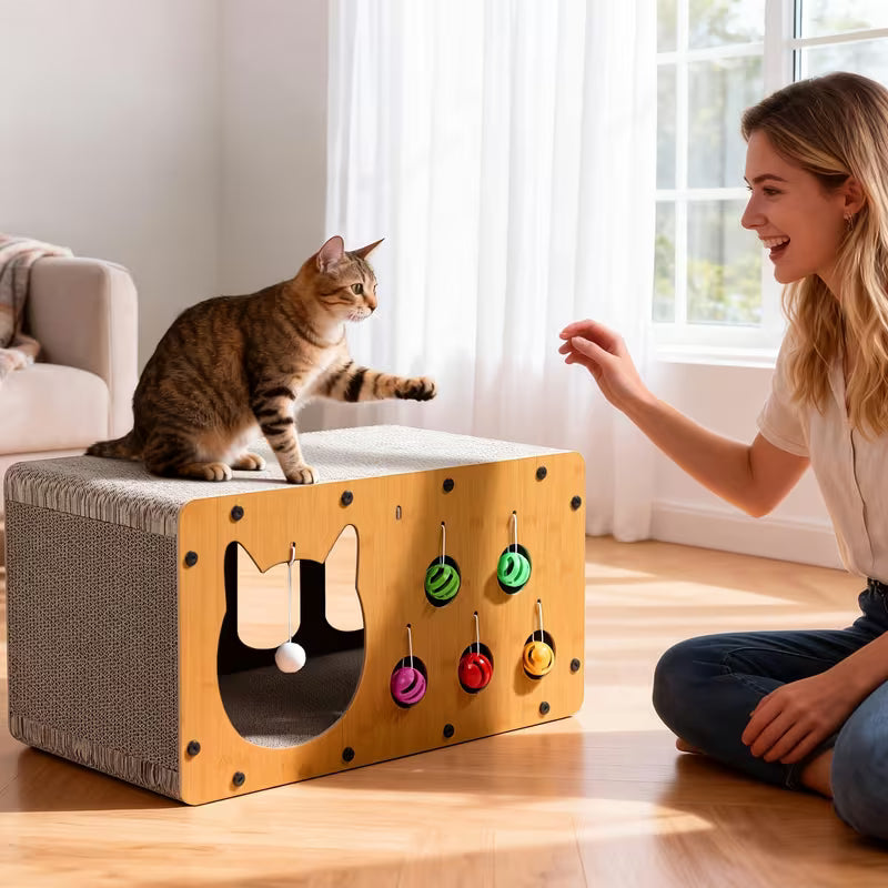 Cat Scratcher Lounge House