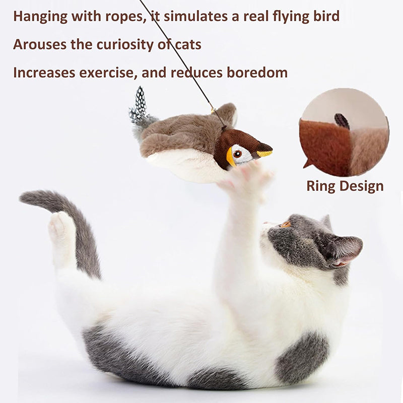 Chirping Sparrow Interactive Cat Toy
