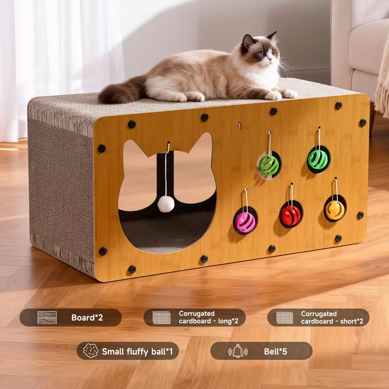 Cat Scratcher Lounge House